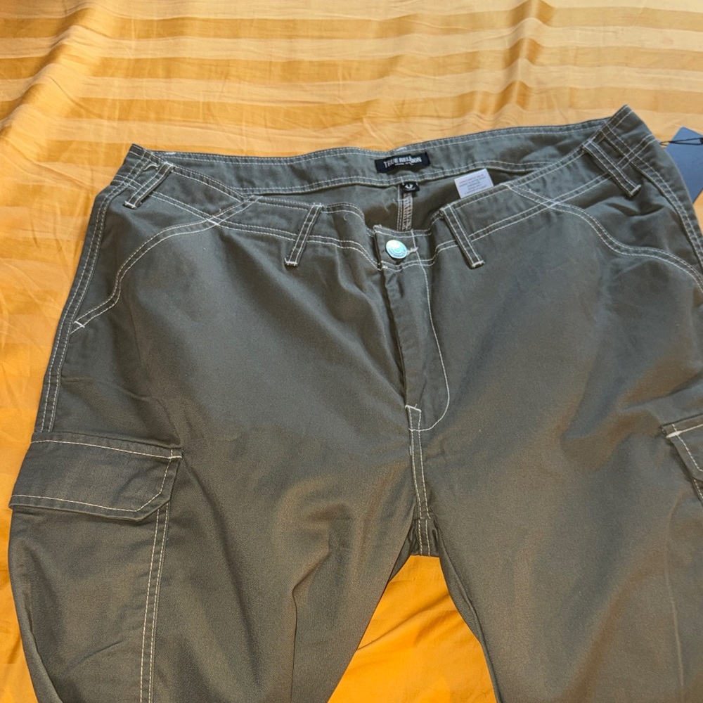 True Religion Khaki Utility Pants - Picture 3 of 7
